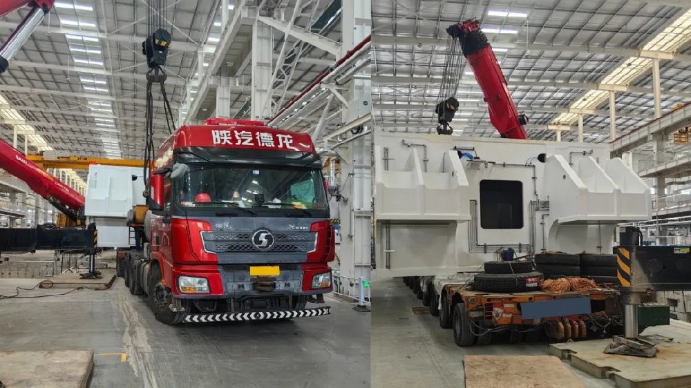 中際國邦大件：克服寒潮風(fēng)雪，確保壓力機(jī)設(shè)備順利發(fā)運(yùn)，彰顯企業(yè)擔(dān)當(dāng)！